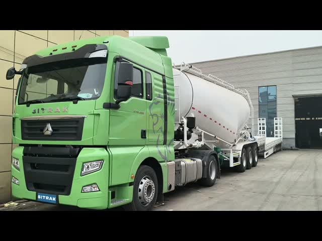 3 Axle 35cbm Dry Bulk Cement Powder Truck Bulker Capacity Tanker Tank Semi Trailer