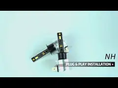 Masters NH-H1 1：1 With Halogen Bulb 40W 4000LM 9-16V DC 6000K LED Headlight Bulb