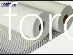 White Fiberglass Woven Mesh Screen Metal Plaster Net For Wall Reinforced