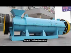 Hayvan gübresi için yüksek çıkışlı çevre dostu organik gübre granulatörü