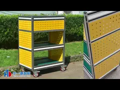 Carrinho de mão A terceira geração de tubo de alumínio de liga de alumínio