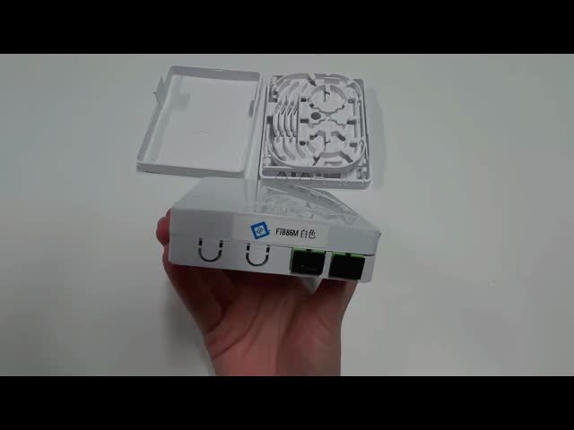 2SC ポート ファイバー オプティック 終結 FTB86M FTTH PON プラスチック オプティカル ローゼット カージャ ターミナルのためのボックス