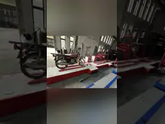 CTMT-300B Customized Comprehensive Motorcycle Tester met drie 3000 watt koelventilatoren speciaal ontworpen voor ondergrondse werking