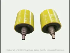 OEM Polyurethane Coating Roller For Mechanical Transmission 90 Shore A Hardness