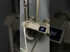 Polishing Brushed Wall Mounted Stainless Steel Shower Set Electric Plating