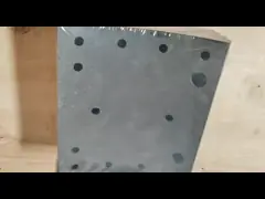 Heavy truck Braking WG9231342066 is Suitable for Sinotruk HOWO 336380 Haoyun Golden Prince HOWO rear wheel brake pads 14 holes HOWO brake pads AC bridge