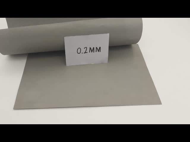 0.2mm ニッケルフェルト 環境に優しい金属 透孔性ニッケルシントラファイバーフェルト