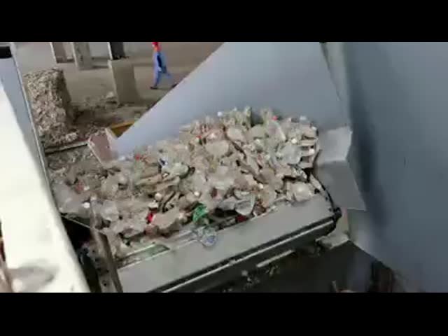 Food Grade PET Granulator Machine Automatic PET Bottle Washing Recycling Machine