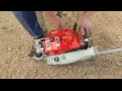 2 Stroke Single Cylinder Gasoline Chainsaw 4.8KW High Power 105cc Power Saw