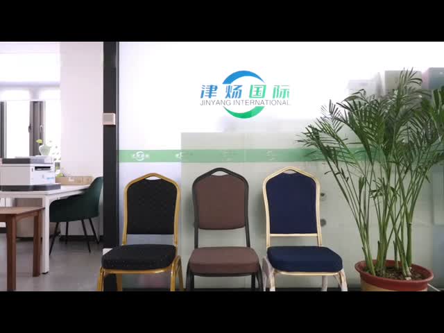 布 赤い宴席椅子 結婚式 積み立てられる宴席椅子 卸売