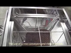 Stainless Steel Tubular Screw Conveyor Efficient Feeding Equipment