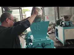 Amonyum Klorür Tozu Granül Makinası Silindir Pres Gübre Granülatörü