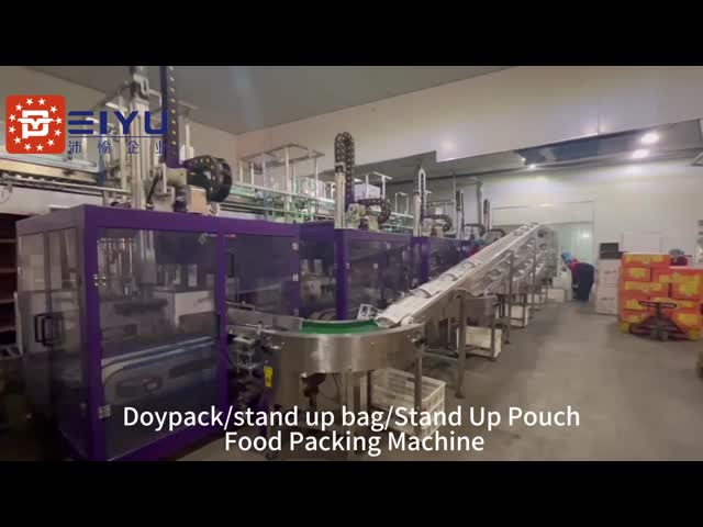 Doypack ポッチ 食品 自動 ケース 梱包 機械 PLC 制御