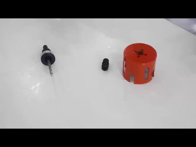 速速交換 速速放出 穴 切断器 高速鋼 黒酸化物