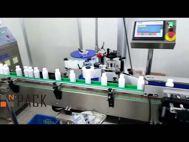 Автоматическая машина для прикрепления этикеток круглой бутылки