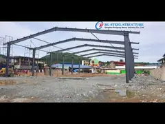Strong Prefabricated Steel Basketball Court Weather Resistant Steel Sports Hall