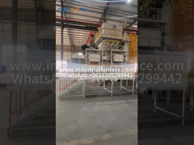 1000kg/h Natural Gas Aluminum Melting Furnace with 720℃ Temperature