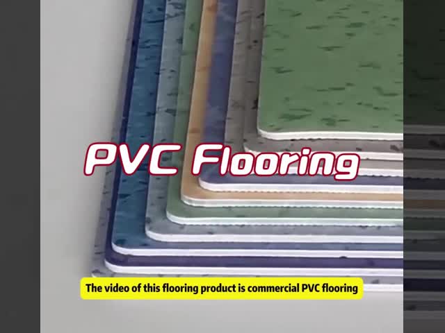 クリーンルームビニールフロア アンチステティック 商業用 PVCビニールシートフロアロール