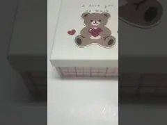 Boîtes cadeaux en papier de luxe en carton rigide pour les vacances
