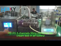 Multiple Channel 1-10ml Paste Ceramic Filling Pump For Sachet Filling Machine