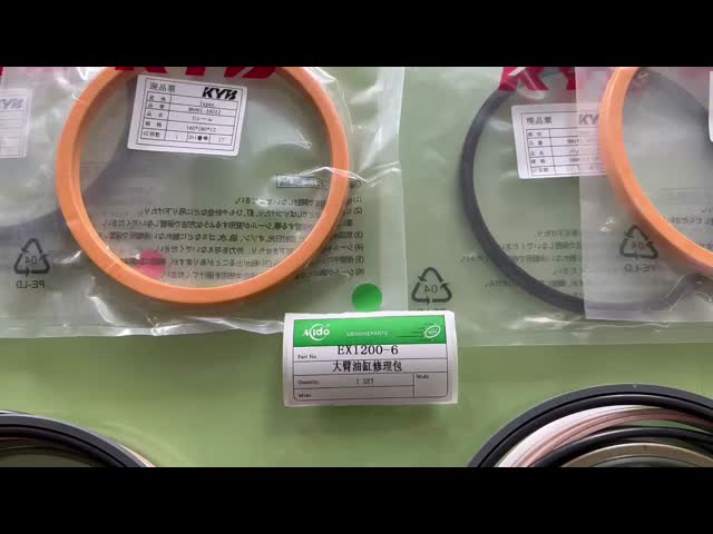 4665310 4682480 4699085 Ex1200-6 バックホー ブーム 水力シリンダーシールキット オリジナルKYBシール