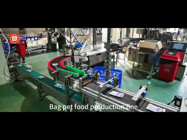 カスタムバッグペットフードパッケージングマシン 充填輸送システム