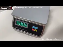 Stainless Steel Scale D6 Waterproof Weight Scale IP68 Weighing Digital Waterproof Scales