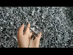 BWG9 Hot Dipped Galvanized Roofing Nails Twisted Shank With Ruber Washer 1/2