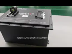 Le batterie del carrello da golf. Video.