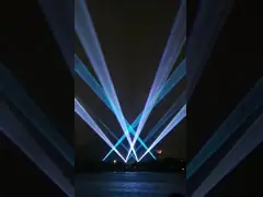 Customizable 5W Animation Manual Rgb Star Laser Show StageLight Projector