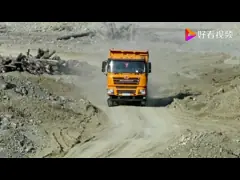 LHD Driving Euro 2 Emission Heavy Tipper Trucks Load 50 Ton