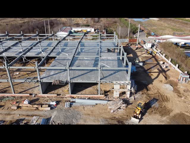 PEB Edifícios de aço Metal Construção de armazéns agrícolas