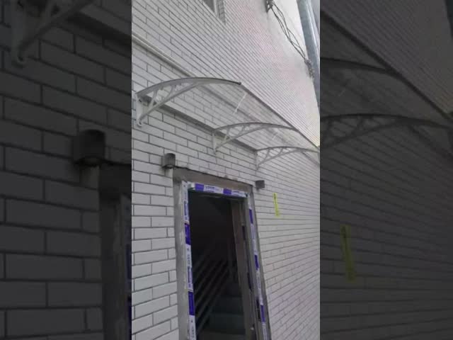 Ручная поликарбонатная оконная тента 600*800мм/800*1000мм/800*1200мм/1000*1200мм/1000*1500мм для балкона