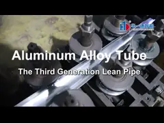 Sistema de rack de material feito a partir da terceira geração Lean Pipe Alumínio Tube de liga