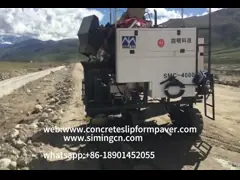 2m Paving Vibrating Rod Slipform Paver Machine For Slope Protection