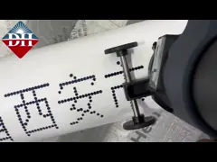 H16 Handheld DOD large character inkjet printer with 4.3-inch LCD display