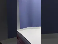 Double Layered Warp Twill Cationic Polyester Fabric With Four Way Stretch Dual-tone Fabric Effect