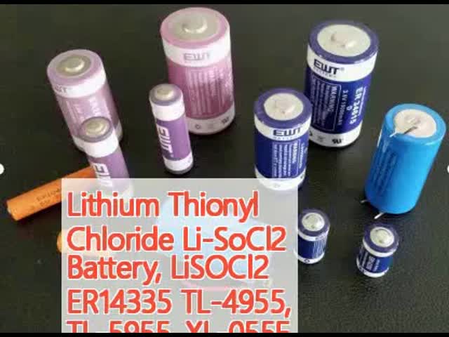 リチウムチオニル塩化物リソCl2電池,リソCl2 ER14335 TL-4955,TL-5955,XL-055F