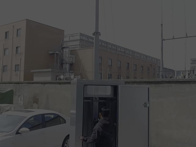 セキュリティ CCTV 監視カメラ 建設現場の安全監視のための冷熱ガルバン化キュービッド