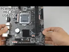 PCWINMAX LGA1155 Motherboard H61 Micro ATX DDR3 Mainboard for 2rd 3th Generation Core i7 i5 i3