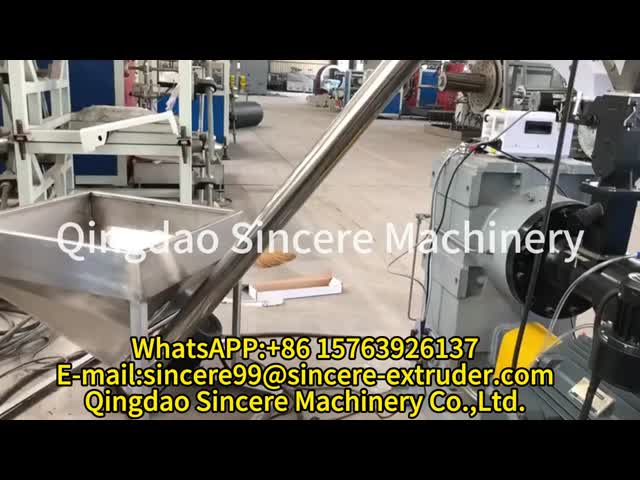 PMMA PS PC PVC リサイクルペレット化機械 プレミアム粒化ライン