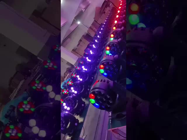 12X40W LED ビーム 洗浄 RGBW カラー ミックス ステージ 移動 ヘッドライト 無限のカラー 可能性