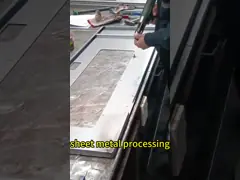 Custom metal processing enclosure Sheet Metal Fabrication Parts Laser Cutting Services