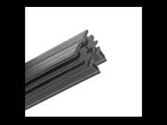 Silver Steel Wiper Blades Rectangular High Carbon Steel Boneless Wipers