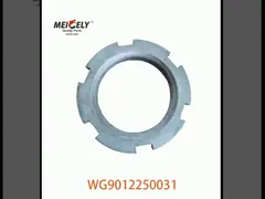 Affichage de l'image WG9012250031 Noix de camion lourd pour le camion Sinotruk Howo video