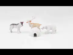 6 PCS Penguin Model Toy Desktop Decoration Collection Party Favors Toys for Boys Girls Kids