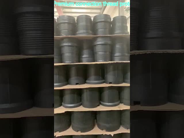 ガスの密度の高いプレミアム接続 穴管のためのプラスチック式閉ざされた先端糸保護具