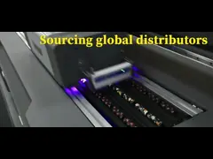 Imprimante à LED UV à buse Sharp Rich G5/G6 avec huile légère W CMYKLCLM