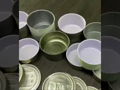 Tuna Tin Can for Food Industry 180g-250g Volume 0.19mm Thickness ISO9001 Certified