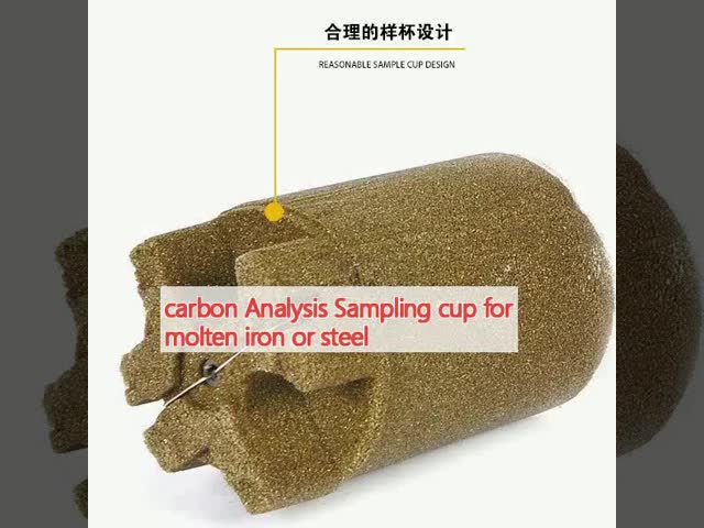 Carbon Analysis Sampling Cup For Molten Iron Or Steel